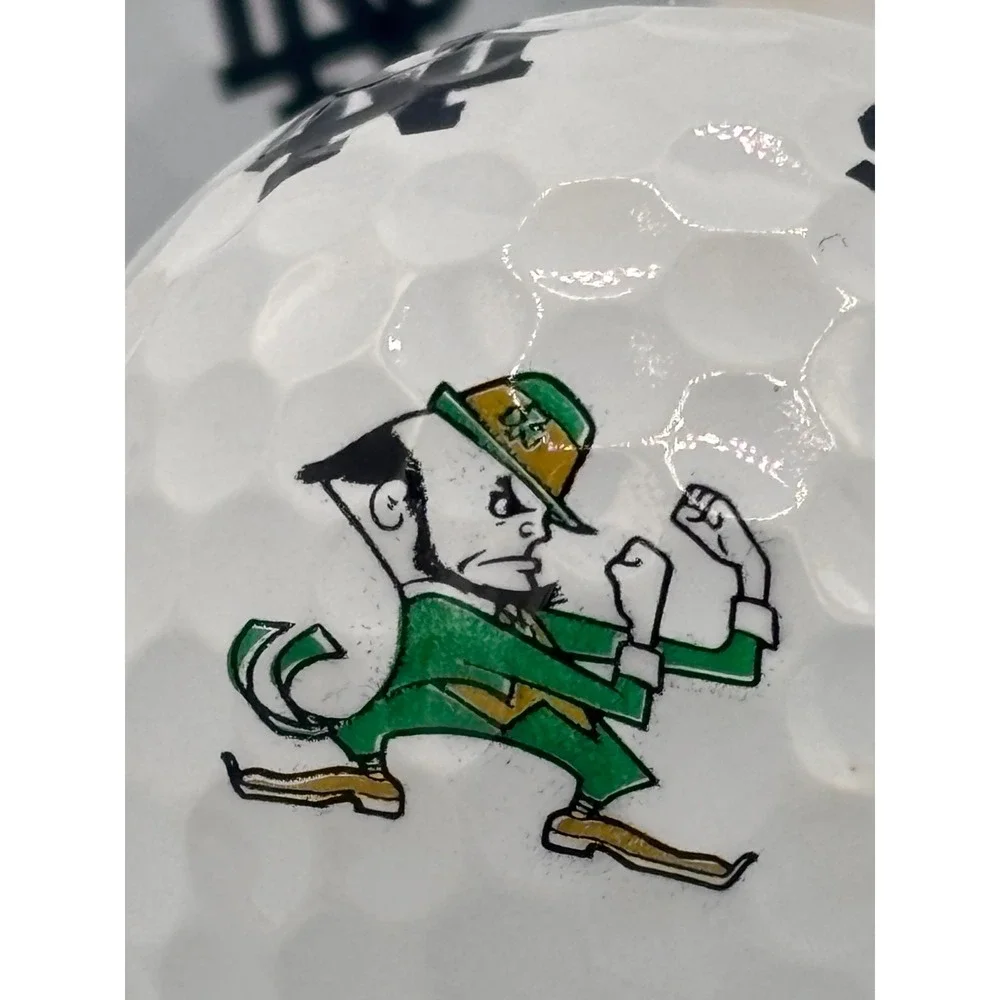 Notre Dame Fighting Irish TaylorMade Tp5 Pix Golf Balls Lot of 4 No Box‎ EUC